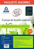 Paquete Ahorro cuerpo auxilio judicial de la Administración de Justicia ed.2015 | 9788490935736 | Varios autores | Librería Castillón - Comprar libros online Aragón, Barbastro