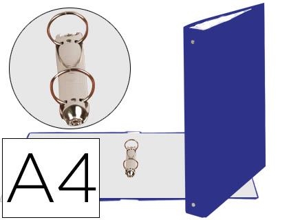 Carpeta de 2 anillas 30mm redondas exacompta din a4 carton forrado azul oscuro 54372E / 78596 | 3130630543725 | Librería Castillón - Comprar libros online Aragón, Barbastro