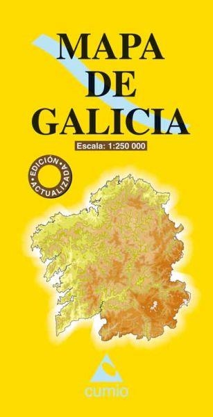 MAPA DE GALICIA (1:250000) ed.2016 | 8482890002807 | Librería Castillón - Comprar libros online Aragón, Barbastro