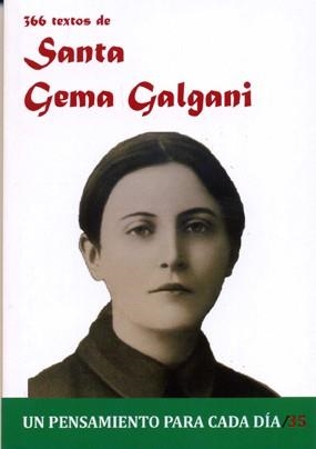 366 Textos de Santa Gema Galgani | 9788415915263 | Cervera Barranco, Pablo | Librería Castillón - Comprar libros online Aragón, Barbastro