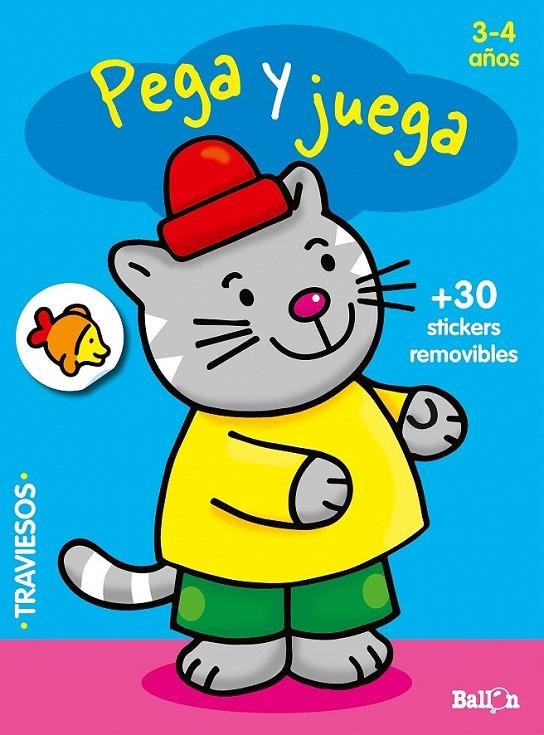 Pega y juega - Gato (3-4 años) | 9789463071413 | Ballon | Librería Castillón - Comprar libros online Aragón, Barbastro