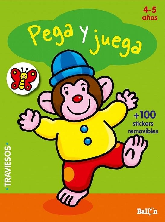 Pega y juega - Mono (4-5 años) | 9789463071437 | Ballon | Librería Castillón - Comprar libros online Aragón, Barbastro