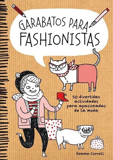 Garabatos para fashionistas | 9788416489053 | Correll, Gemma | Librería Castillón - Comprar libros online Aragón, Barbastro