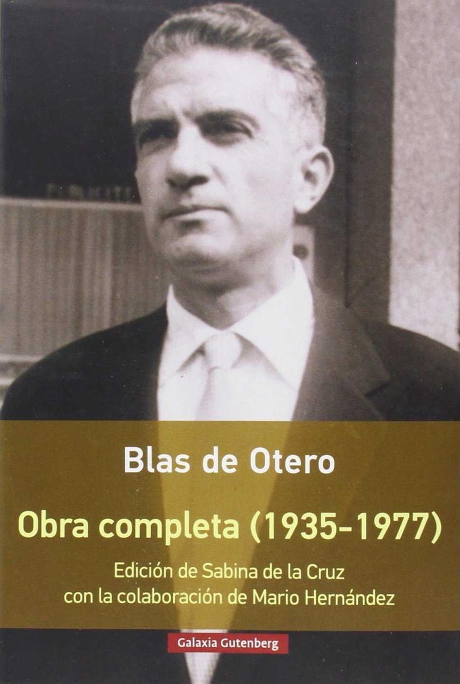 Obra completa de Blas de Otero- Rústica | 9788416252916 | Otero, Blas de | Librería Castillón - Comprar libros online Aragón, Barbastro