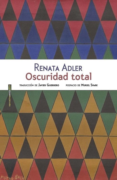 Oscuridad total | 9788416358953 | Adler, Renata | Librería Castillón - Comprar libros online Aragón, Barbastro