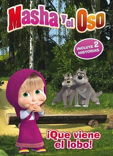 ¡Que viene el lobo! (Masha y el Oso. Primeras lecturas) | 9788448845971 | AA.VV. | Librería Castillón - Comprar libros online Aragón, Barbastro