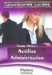 Auxiliar administrativo corporaciones locales temario 1 ed.2016 | 9788494438578 | VV.AA. | Librería Castillón - Comprar libros online Aragón, Barbastro