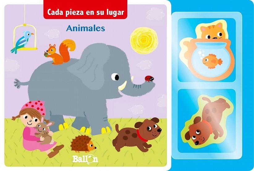 Cada pieza en su lugar - Animales | 9789463071994 | Ballon | Librería Castillón - Comprar libros online Aragón, Barbastro