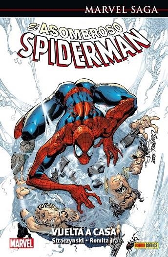 El asombroso spiderman 01: vuelta a casa | 9788490945100 | Straczynski, Joe M./ Romita Jr., John | Librería Castillón - Comprar libros online Aragón, Barbastro