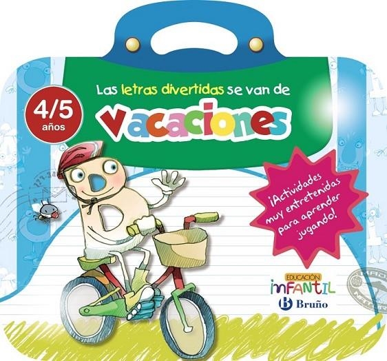 Las letras divertidas se van de vacaciones 4/5 años | 9788469613535 | Iglesias Iglesias, Rosa M.ª ; Sanz Núñez, Rafael | Librería Castillón - Comprar libros online Aragón, Barbastro