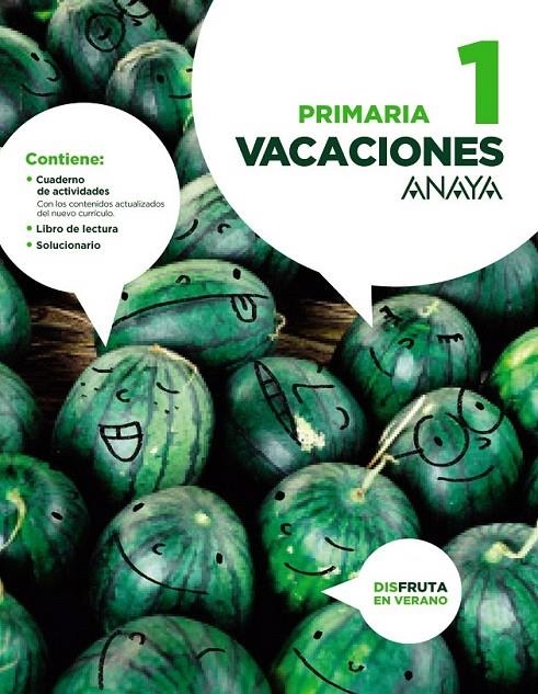 Vacaciones 1. CUADERNO ACTIVIDADES + LIBRO LECTURA + SOLUCIONARIO | 9788469813881 | Anaya Educación | Librería Castillón - Comprar libros online Aragón, Barbastro