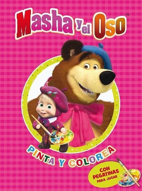 Pinta y colorea (Masha y el Oso. Actividades) | 9788401907401 | AAVV | Librería Castillón - Comprar libros online Aragón, Barbastro