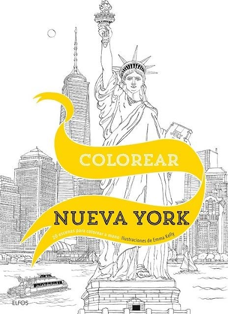 Colorear Nueva York | 9788498019131 | Kelly, Emma | Librería Castillón - Comprar libros online Aragón, Barbastro