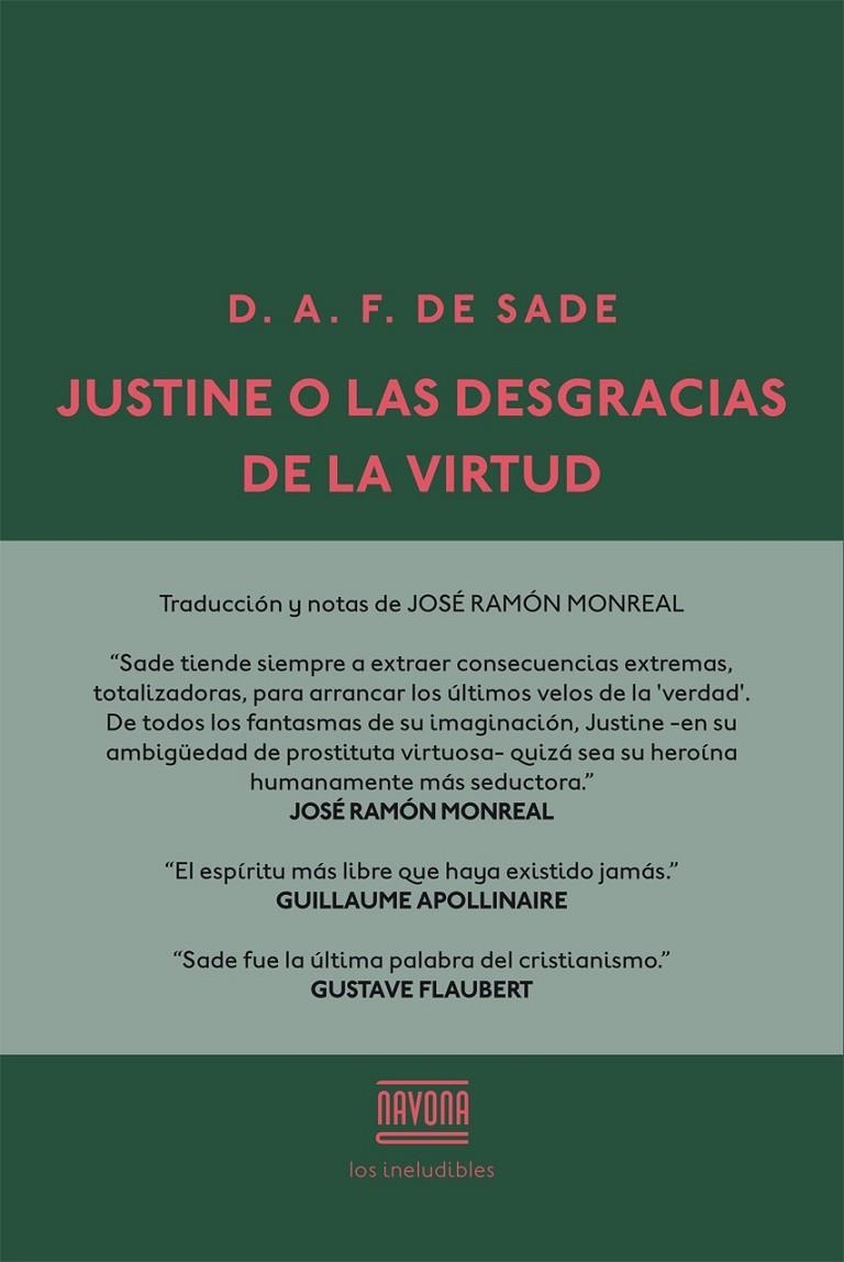 Nueva traducción de Justine editada por Navona