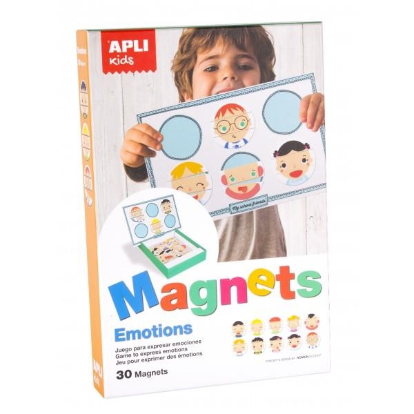 JUEGO MAGNETICO EMOCIONES ESTADOS DE ANIMO APLI KIDS 14803 | 8410720148036 | Librería Castillón - Comprar libros online Aragón, Barbastro