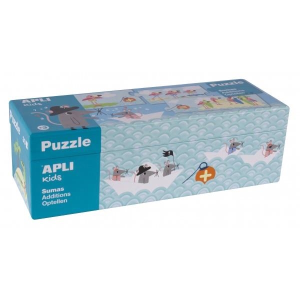 PUZZLE APLI SUMAS NAUFRAGOS 30 PIEZAS | 8410720147718 | Librería Castillón - Comprar libros online Aragón, Barbastro