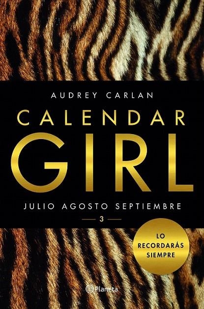 Calendar Girl 3 : Julio agosto septiembre | 9788408159636 | Carlan, Audrey | Librería Castillón - Comprar libros online Aragón, Barbastro