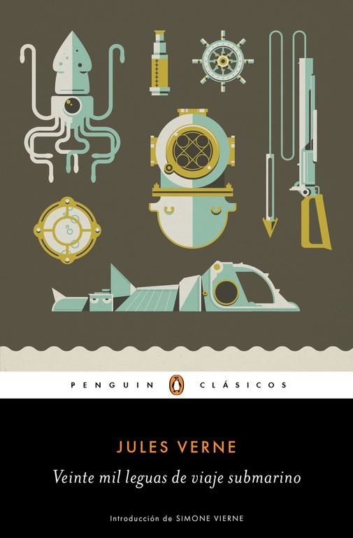 Veinte mil leguas de viaje submarino | 9788491052555 | Jules Verne | Librería Castillón - Comprar libros online Aragón, Barbastro