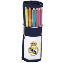 PLUMIER ENROLLABLE REAL MADRID 1ª EQUIP 2016/17 SAFTA 611654682 | 8412688251933 | Librería Castillón - Comprar libros online Aragón, Barbastro