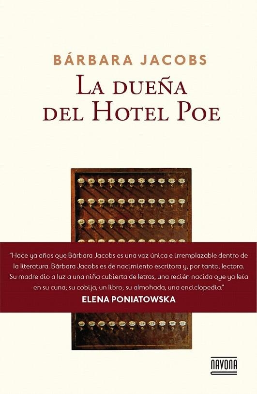 La dueña del hotel Poe | 9788416259526 | Jacobs, Bárbara | Librería Castillón - Comprar libros online Aragón, Barbastro