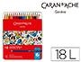 Lapices caran d'ache linea escolar acuarelable caja metalica de 18 colores 1290-318 | 7630002330756 | Librería Castillón - Comprar libros online Aragón, Barbastro