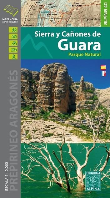 MAPA ALPINA SIERRA Y CAÑONES DE GUARA : MAPA + GUÍA | 9788480906609 | ALPINA, EDITORIAL | Librería Castillón - Comprar libros online Aragón, Barbastro