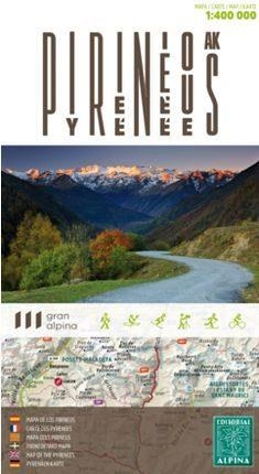 PIRINEOS / PIRINEUS / PIRINOAK / PIRENEES MAPA E:1:400.000 | 9788480906371 | Editorial Alpina | Librería Castillón - Comprar libros online Aragón, Barbastro