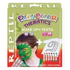 PLAYCOLOR PACK 3 MAQUILLAJE MAKE UP + 6 TEXTIL 5 GR TEMÁTICOS REPTIL | 8414213580457 | Librería Castillón - Comprar libros online Aragón, Barbastro