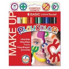 PLAYCOLOR MAQUILLAJE MAKE UP BASIC 6x5GR  | 8414213010015 | Librería Castillón - Comprar libros online Aragón, Barbastro