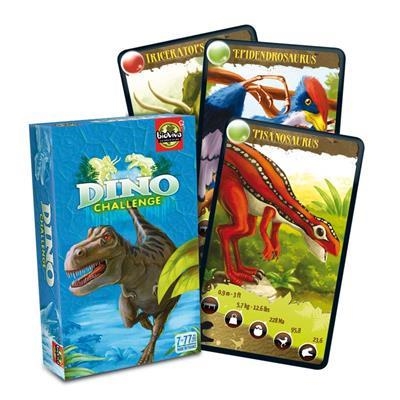 JUEGO CARTAS DINO CHALLENGE CAJA AZUL - BIOVIVA | 3569160266079 | Librería Castillón - Comprar libros online Aragón, Barbastro