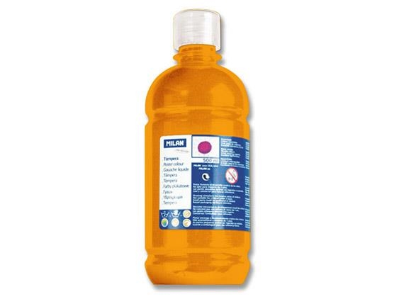 TEMPERA MILAN 500ML NARANJA 03632 | 8411574008927 | Librería Castillón - Comprar libros online Aragón, Barbastro