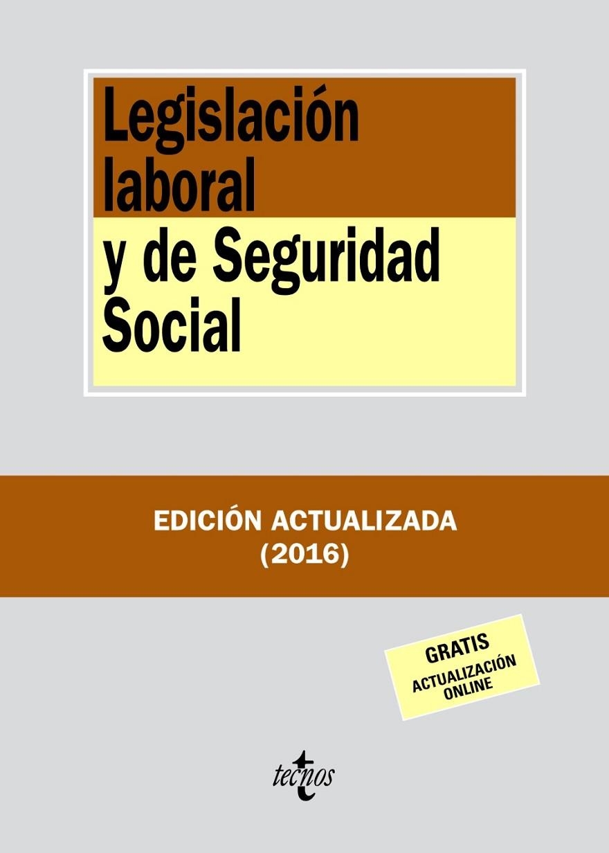 Legislación laboral y de Seguridad Social | 9788430969456 | Editorial Tecnos | Librería Castillón - Comprar libros online Aragón, Barbastro