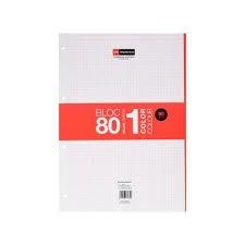 RECAMBIO MIQUELRIUS NB1 BLOC 80H 90GR A4 ROJO 7432 | 8422593074329 | Librería Castillón - Comprar libros online Aragón, Barbastro