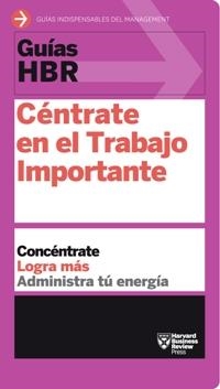 Guías HBR: Céntrate en el trabajo importante | 9788494562938 | Harvard Business Review | Librería Castillón - Comprar libros online Aragón, Barbastro