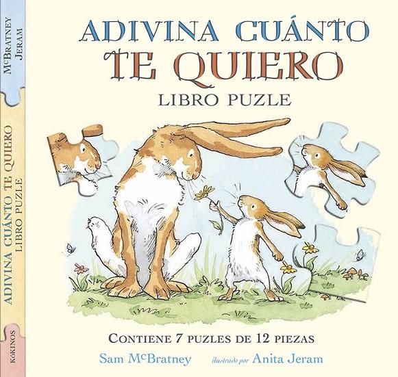 Adivina cuánto te quiero libro puzzle | 9788416126613 | Sam McBratney | Librería Castillón - Comprar libros online Aragón, Barbastro