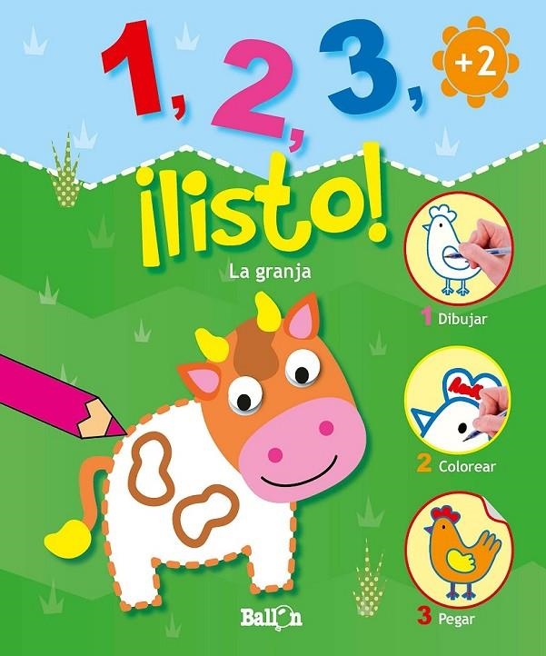 La granja - 1,2,3 ¡Listo! | 9789463074384 | Ballon | Librería Castillón - Comprar libros online Aragón, Barbastro