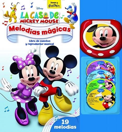 La casa de Mickey Mouse. Melodías mágicas | 9788499518183 | Disney | Librería Castillón - Comprar libros online Aragón, Barbastro