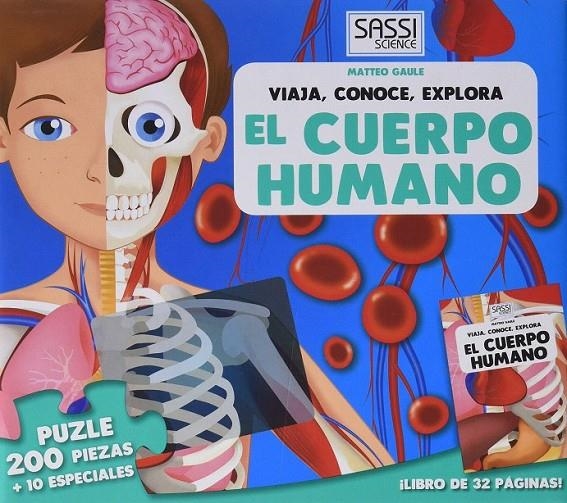 EL CUERPO HUMANO (LIBRO + PUZZLE 200 PIEZAS) | 9789461887382 | AA.VV | Librería Castillón - Comprar libros online Aragón, Barbastro