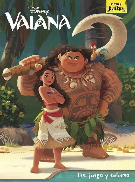 Vaiana. Lee, juega y colorea | 9788499518435 | Disney | Librería Castillón - Comprar libros online Aragón, Barbastro