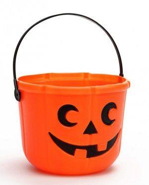 CUBO PLASTICO CALABAZA HALLOWEEN 17X14.5CM | 8422259163244 | Librería Castillón - Comprar libros online Aragón, Barbastro