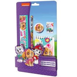 BLISTER PATRULLA CANINA / PAW PATROL REGLA, LIBRETA, LAPIZ, GOMA, SACAPUNTAS PW16180 | 8435333864036 | Librería Castillón - Comprar libros online Aragón, Barbastro