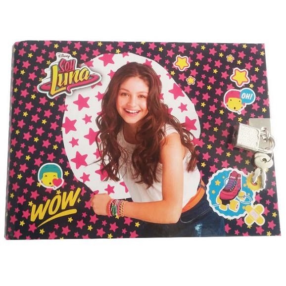 DIARIO SOY LUNA CON CANDADO Y ESPIRAL 17X16CM PSKSL | 5901130047161 | Librería Castillón - Comprar libros online Aragón, Barbastro