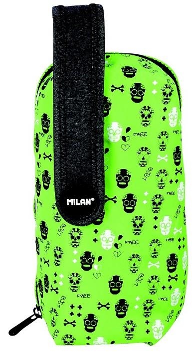 HANDLY MULTIPENCILCASE MILAN CON CONTENIDO SKULLS GRIS 08872SKG | 8411574066675 | Librería Castillón - Comprar libros online Aragón, Barbastro