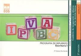 Programa de refuerzo de la escritura I | 9788497270762 | Rius Estrada, María-Dolores | Librería Castillón - Comprar libros online Aragón, Barbastro