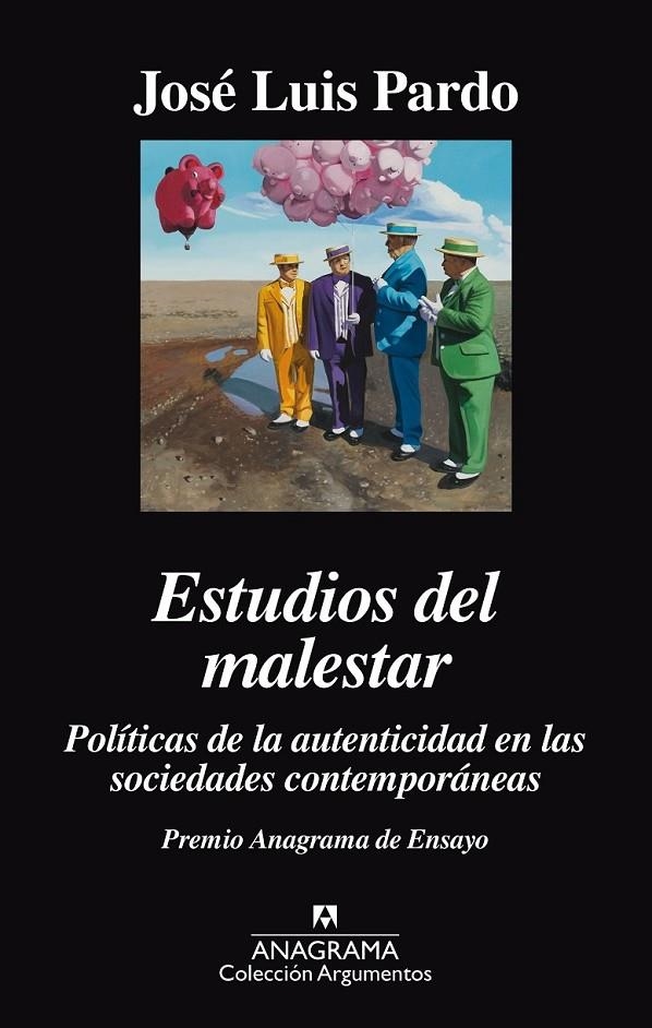 Estudios del malestar. Politicas de la autenticidad en las sociedades contemporá | 9788433964083 | Pardo, José Luis | Librería Castillón - Comprar libros online Aragón, Barbastro