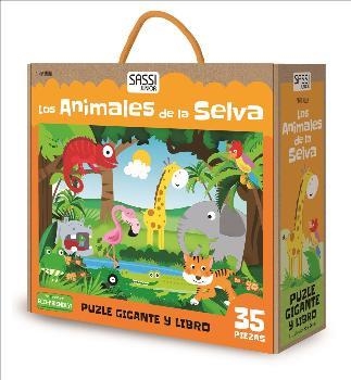 ANIMALES DE LA SELVA, LOS (LIBRO PUZZLE GIGANTE) | 9789461887474 | VV.AA | Librería Castillón - Comprar libros online Aragón, Barbastro