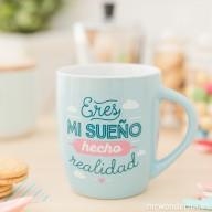 TAZA ERES MI SUEÑO HECHO REALIDAD | 8435460708821 | MR WONDERFUL | Librería Castillón - Comprar libros online Aragón, Barbastro