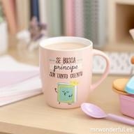 TAZA SE BUSCA PRINCIPE SIN TANTO CUENTO | 8435460709392 | MR WONDERFUL | Librería Castillón - Comprar libros online Aragón, Barbastro