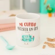 TAZA MI CUPIDO NECESITA UN GPS | 8435460710077 | MR WONDERFUL | Librería Castillón - Comprar libros online Aragón, Barbastro