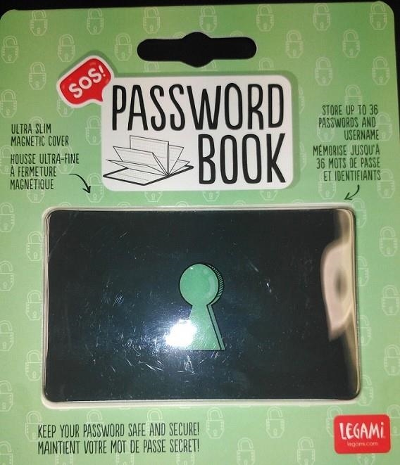 SOS PASSWORD BOOK : Libro pequeñito para organizar nombres de usuario y contraseñas PSW0001 | 8056304482204 | Librería Castillón - Comprar libros online Aragón, Barbastro